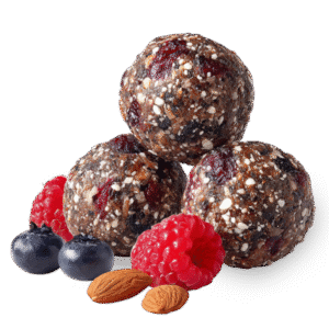Boules énergie aux petits fruits (18 portions)