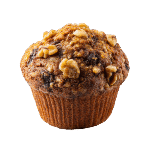 Muffins dattes et noix (18 portions)