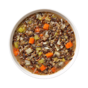 Soupe riz sauvages et lentilles (8 portions)