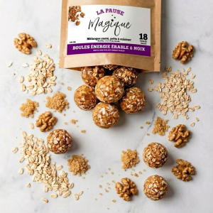 Boules énergie érable et noix
